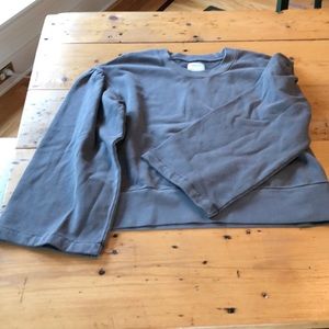 Madewell, Sweatshirt, bell sleeve